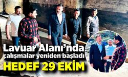 Çağlayan: “Lavuar Alanı Projesini 29 Ekim’de Hizmete Açmayı Hedefliyoruz”