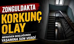 Zonguldak’ta korkunç olay! Merdiven boşluğunda yaşamına son verdi