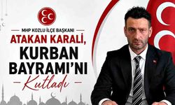 MHP Kozlu İlçe Başkanı Atakan Karali,  Kurban Bayramı’nı kutladı