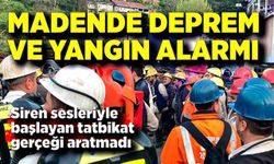 Zonguldak’ta maden tatbikatı gerçeğini aratmadı