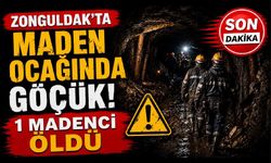 Zonguldak'ta maden ocağında göçük! 1 madenci öldü