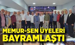 Memur-Sen üyeleri bayramlaşma programında buluştu