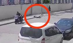 Okul Önünde Feci Kaza! 10 Yaşındaki Çocuğa Motosiklet Çarptı