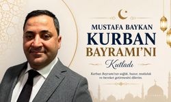 Mustafa Baykan Kurban Bayramı’nı kutladı