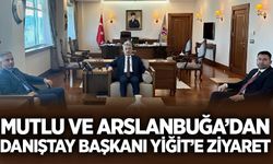 Mutlu ve Arslanbuğa’dan Danıştay Başkanı Yiğit’e ziyaret