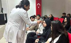 Öğrencilere KKKA ve sıtma alarmı anlatıldı