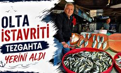 Olta İstavriti Tezgahta yerini aldı