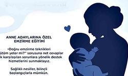 Anne adaylarına özel emzirme eğitimi düzenlenecek