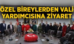 Özel bireylerden vali yardımcısına ziyaret