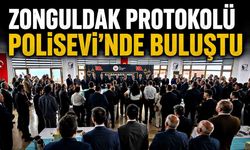 Zonguldak Protokolü Polisevi’nde Buluştu: Bayramlaşma Programında Birlik Mesajı!