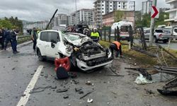 Rize’de feci kaza: 1 ölü, 7 yaralı