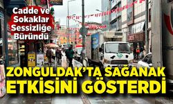 Meteorolojinin Uyardığı Yağış Zonguldak’ta Etkili Oldu