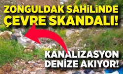 Zonguldak Sahilinde Çevre Skandalı: Öğretmenevi Altından Denize Kanalizasyon Akıyor!
