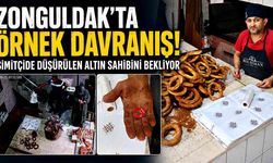 Zonguldak’ta örnek davranış! Bulduğu altını sahibine ulaştırmak istiyor