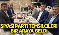 Siyasi parti temsilcileri bir araya geldi