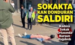 Sokak ortasında pompalı tüfekli saldırı: Kadın ağır yaralı