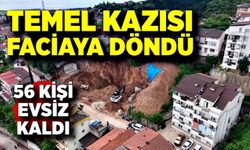 Temel kazısı 56 kişiyi evinden etti