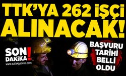 TTK’ya 262 işçi alınacak! Başvuru tarihi belli oldu