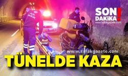 Zonguldak’ta Motosiklet Kazası: sürücü yaralandı