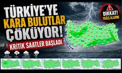 Türkiye’ye Kara Bulutlar Çöküyor! Kritik Saatler Başladı