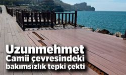 Uzunmehmet Camii çevresindeki bakımsızlık tepki çekti