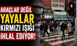 Zonguldak’ta trafik ışıkları hiçe sayılıyor