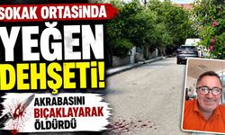 Sokak ortasında yeğen dehşeti: Akrabasını bıçaklayarak öldürdü