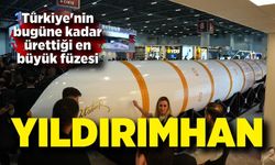Türkiye'nin bugüne kadar ürettiği en büyük füzesi YILDIRIMHAN
