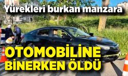 Aracının yanında hareketsiz bulundu