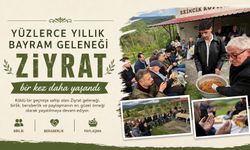Yüzlerce yıllık bayram geleneği "ziyrat" bir kez daha yaşandı