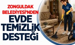 Zonguldak Belediyesi’nden evde temizlik desteği
