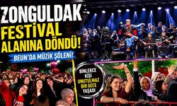 Zonguldak festival alanına döndü. BEUN’da müzik şöleni