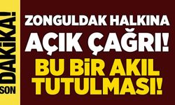 Zonguldak halkına açık çağrı! Bu bir akıl tutulması!
