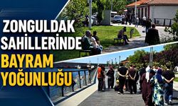 Zonguldak sahillerinde bayram yoğunluğu