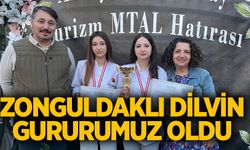 Zonguldaklı Dilvin gururumuz oldu