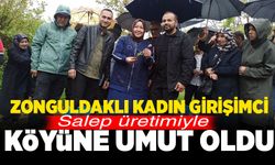 Zonguldaklı kadın girişimci salep üretimiyle köyüne umut oldu