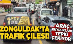 Zonguldak’ta trafik çilesi: Araç kuyrukları tepki çekiyor