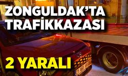 Zonguldak’ta Kaza Kamerada: 2 Kişi Yaralandı