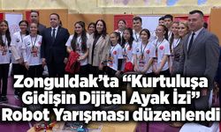 Zonguldak’ta “Kurtuluşa Gidişin Dijital Ayak İzi” Robot Yarışması düzenlendi