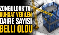 Zonguldak'ta ruhsat verilen daire sayısı belli oldu