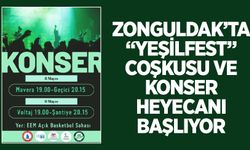 Zonguldak’ta “Yeşilfest” coşkusu ve konser heyecanı başlıyor