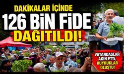 Ücretsiz fide dağıtımına yoğun katılım