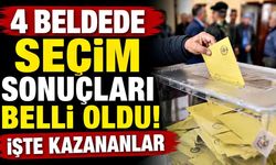 Ara Seçimlerde 4 Beldede Kazananlar Belli Oldu
