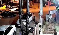 5 aracın karıştığı zincirleme kazanın görüntüleri ortaya çıktı