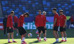 A Milli Futbol Takımı, ABD maçı hazırlıklarını tamamladı