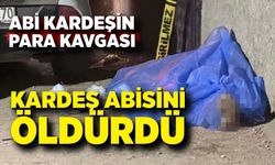 Alacak verecek kavgası! Kardeş abisini öldürdü