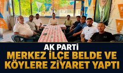 AK Parti Merkez İlçe belde ve köylere ziyaret yaptı