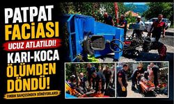 Fındık Dönüşü Faciası! Patpat Devrildi, Karı-Koca Yaralandı