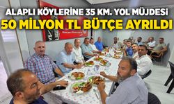 Alaplı köylerine 35 km. yol müjdesi: 50 milyon tl bütçe ayrıldı
