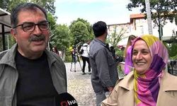 Anne ve baba çocuğuna destek olmak için YKS'ye girdi